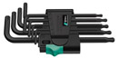 WERA 967 PKL/9 TORX� Winkelschl�sselsatz, BlackLaser