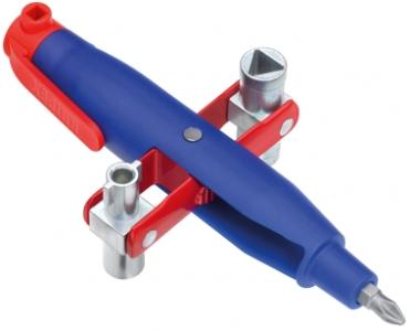 KNIPEX 00 11 07 Pen-Style Control Cabinet Key for all standard cabinets and shut-off systems 145 mm 