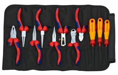 KNIPEX 00 19 41 Werkzeug-Rolltasche 11-teilig 