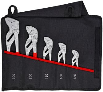 KNIPEX 00 19 55 S4 Juego de tenazas llave 5 piezas 