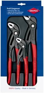 KNIPEX 00 20 09 V02 Werkzeug-Set, Cobra®-Paket, 3-teilig 