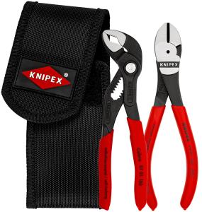 KNIPEX 00 20 72 V02 Juego de alicates mini en portaherramientas para el cinturón 2 piezas 