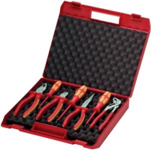 KNIPEX 00 21 15 Werkzeug-Box "RED" Elektro Set 2 