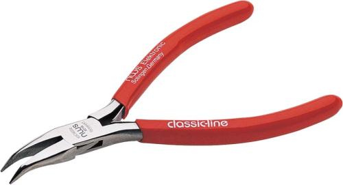 NWS 021G-72-115 Alicates electrónica semiredonda curva 