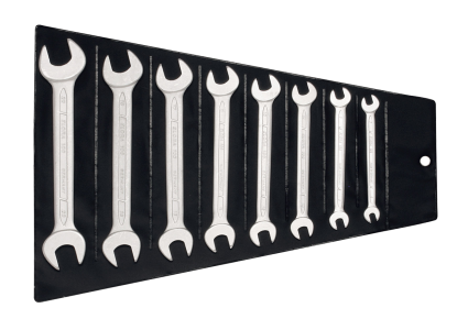 ELORA 100S 6MSB Double Open Ended Spanner Set DIN 3110 , 6-pcs. 6-17 mm 