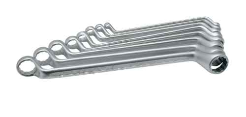 ELORA 110S 6M Double-Ended Ring Spanner Set, 6-pcs. 8-19 mm 