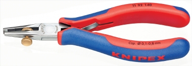 KNIPEX 11 92 140 Electronics Wire Stripper with multi-component grips 140 mm 