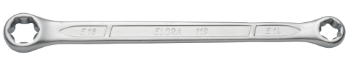 ELORA 119TXE- 6x8 Double-Ended Ring Spanner for outside TORX®-screws 