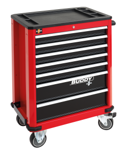 ELORA 1210-L7R Werkzeugwagen Buddy, rot, leer 