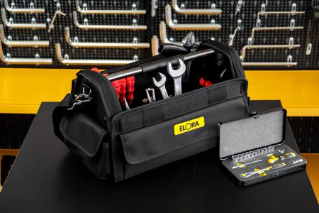 ELORA 1385-L WS-10M Installations-Werkzeugtasche plus Werkzeugsortiment Elektriker 