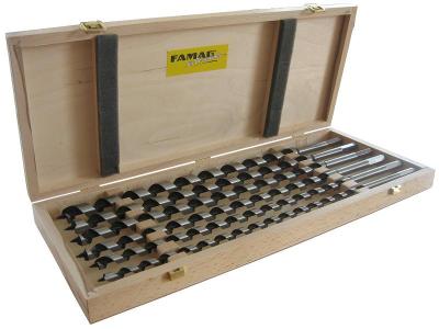 FAMAG 1414.300 Lewisform Schlangenbohrer-Satz, Classic, 6-teilig, Länge 320 mm 