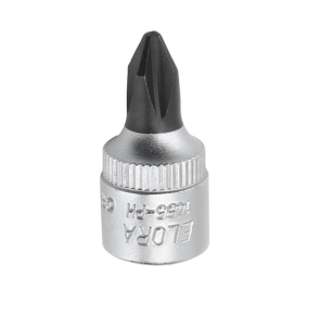 ELORA 1455-PH 1 Screwdriver Socket 1/4", cross slot 