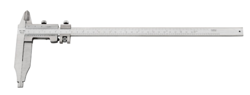 ELORA 1522-300 Werkstatt-Messschieber mit Feststellschraube, Messbereich 300 mm 