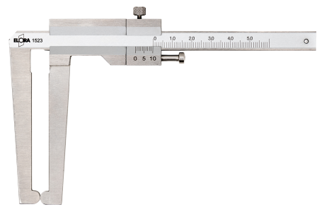 ELORA 1523 Bremsscheibenmessschieber/ Prüflehre, Messbereich 60  mm 