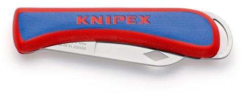 KNIPEX 16 20 50 SB Navaja plegable para electricistas  120 mm 