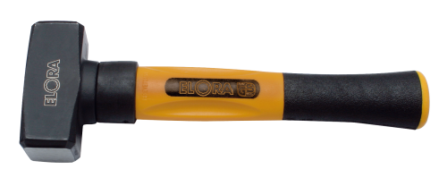 ELORA 1672-K800 Club hammer with 3 component heavy duty safety handle, 800 grammes 