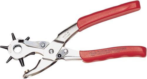 NWS 170-12-220 Revolverlochzange mit auswechselbaren Lochpfeifen und Feststellvorrichtung, 220 mm 