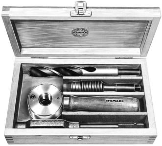 FAMAG 1894.022 Holzgewinde-Schneidewerkzeug-Sätze 7/8x18x6 
