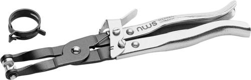 NWS 197-3-270 Schlauchklemmzange mit 360° drehbaren Backen, 270 mm 