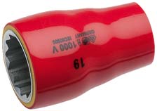 NWS 2016-19 Steckschlüssel-Einsätze 3/8", 19 