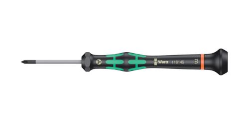 Wera 05118145001 2072 Kraftform Micro Schraubendreher für Microstix® Schrauben, m x 40 mm 