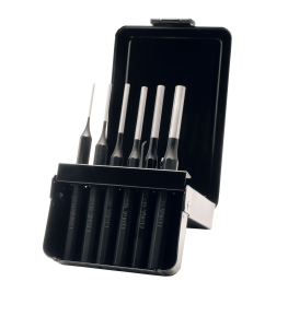 ELORA 271K Parallel Pin Punch Set in a metal case, 6-pcs. 