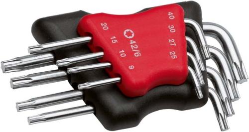 NWS 302S-1 Set of TX Keys for TORX screws, 8 pcs. 