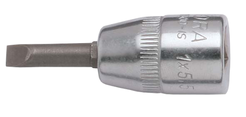ELORA 3500-IS 1,0 Schraubendreher-Einsatz 3/8", Schlitz, ELORA-3500-IS 1,0 