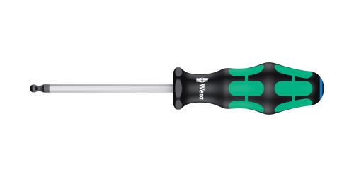 Wera 05022810001 352 Ball end screwdriver for hexagon socket screws, 4 x 100 mm 