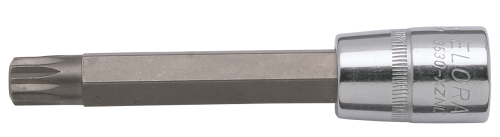 ELORA 3530-XZNL 10x93 Schraubendreher-Einsatz 3/8", für Innenvielzahnschrauben 