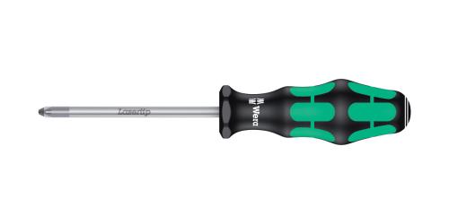 Wera 05009305001 355 PZ Screwdriver for Pozidriv screws, PZ 0 x 60 mm 