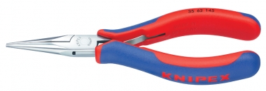 KNIPEX 35 62 145 Alicate de montaje para electrónica con fundas multicomponentes 145 mm 