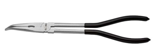 ELORA 374-2 Flat Nose Plier 45° bended 
