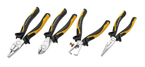 ELORA 404-S4 Electricians Plier Set, 4 pcs. 
