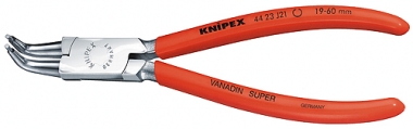 KNIPEX 44 23 J11 Sicherungsringzange für Innenringe in Bohrungen mit Kunststoff überzogen verchromt 130 mm 