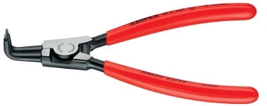 KNIPEX 46 21 A01 Sicherungsringzange für Außenringe auf Wellen mit Kunststoff überzogen schwarz atramentiert 125 mm 