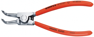 KNIPEX 46 23 A01 Sicherungsringzange für Außenringe auf Wellen mit Kunststoff überzogen verchromt 125 mm 