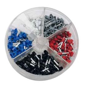 ELORA 466SH-2,5 Ader-Endhülsen-Sortiment, isoliert, ELORA-466 SH-2,5 