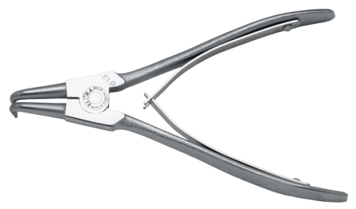 ELORA 474-A31 Circlip Plier for external retaining ring, 90° bent 