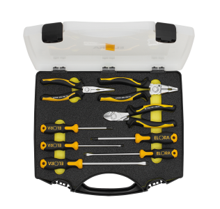 ELORA 504-S8 Mechaniker-Zangensatz, 8-teilig 