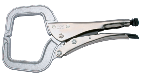 ELORA 507A-360 Alu-Klammergripzange, C-Form, Spannweite 0-180 mm 