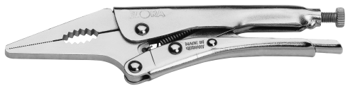 ELORA 508-165 Langbeck- oder Krähenschnabel-Gripzange, Spannweite 0-40 mm 