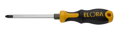ELORA 559/1-PH 4 Screwdriver, cross slot no.4, with hexagon blade and hexagon section 