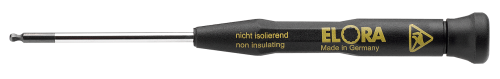 ELORA 625-KU 3,0 ESD Electronic Ball End Screwdriver ESD, ELORA-625-KU 3,0 ESD 