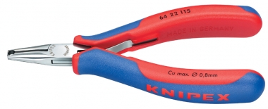 KNIPEX 64 22 115 Electronics End Cutting Nipper with multi-component grips 115 mm 