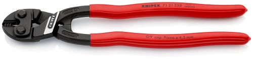 KNIPEX 71 31 250 CoBolt® XL Compact Bolt Cutters plastic coated black atramentized 250 mm 