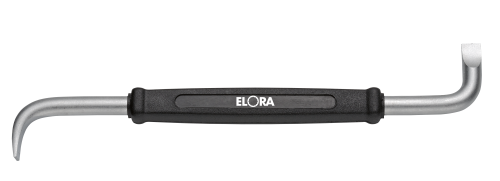 ELORA 740-4 Winkelschraubendreher mit Kunststoffgriff, Schlitz 