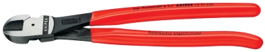 KNIPEX 74 91 250 High Leverage Centre Cutter plastic coated black atramentized 250 mm 