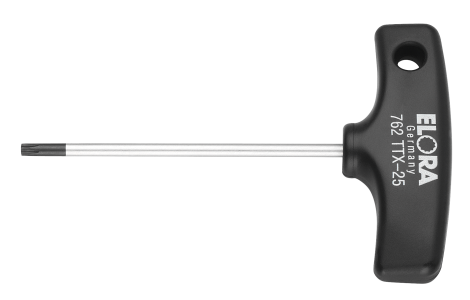 ELORA 762TTX-10 Tamper-TORX®-Screwdriver with T-handle 