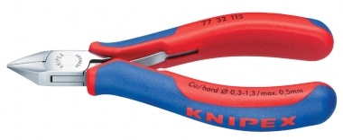 KNIPEX 77 32 115 Electronics Diagonal Cutter with multi-component grips 115 mm 